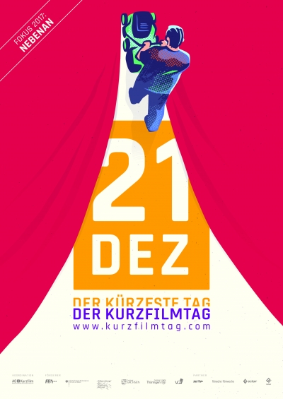 Filmplakat Kurzfilmtag in der Neubornhalle in Wörrstadt