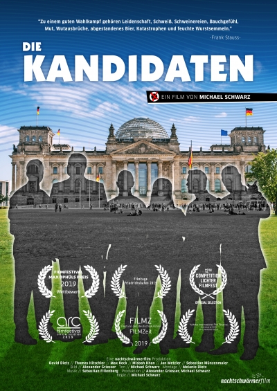 Filmplakat Die Kandidaten mit dem Filmpaten: Jan Metzler