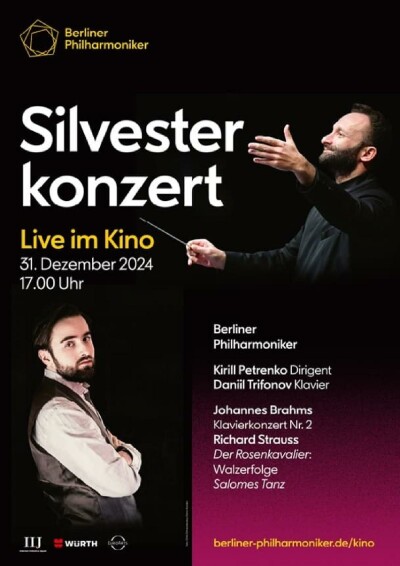 Filmplakat Berliner Philharmoniker: Silvesterkonzert