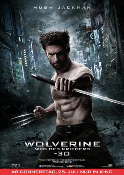 Filmplakat Wolverine: Weg des Kriegers