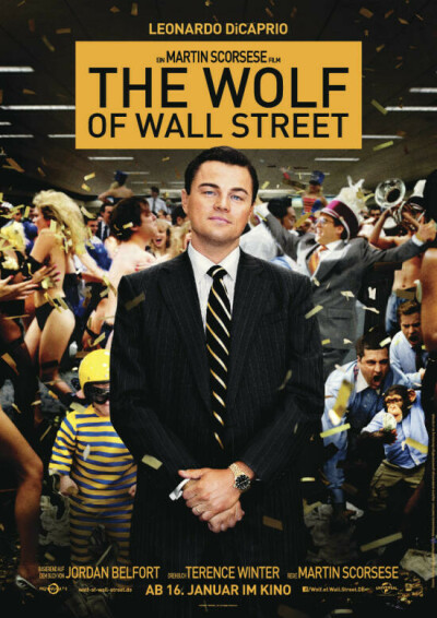 Filmplakat The Wolf of Wall Street