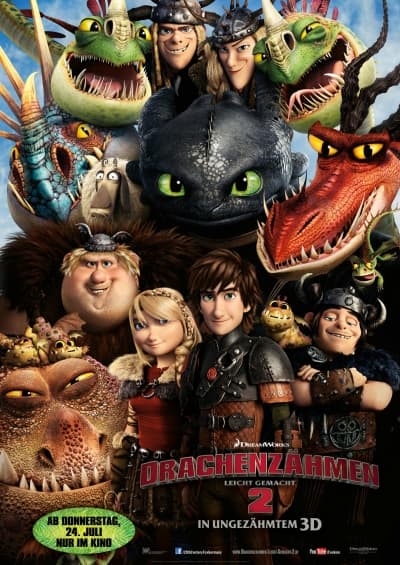 Filmplakat Drachenzähmen leicht gemacht  2