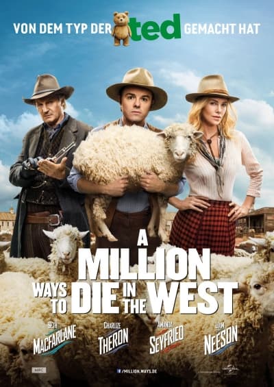 Filmplakat A Million Ways to Die in the West