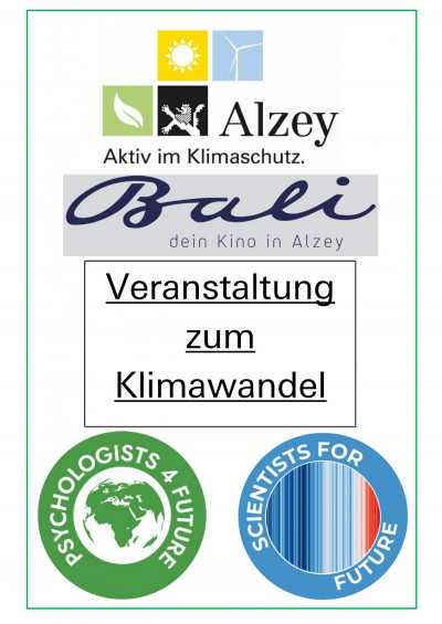 Filmplakat Veranstaltung zum Klimawandel