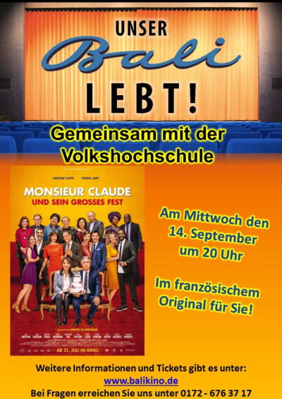 Filmplakat Monsieur Claude und sein großes Fest