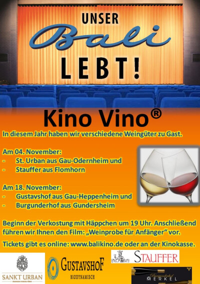 Filmplakat Kino Vino 2022
