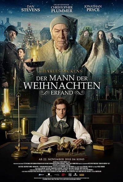 Filmplakat Charles Dickens: Der Mann, der Weihnachten erfand