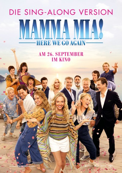 Filmplakat Mamma Mia! Here We Go Again - Sing-Along-Version