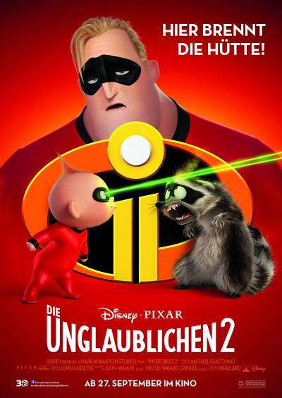 Filmplakat Die Unglaublichen 2 mit Vorfilm BAO