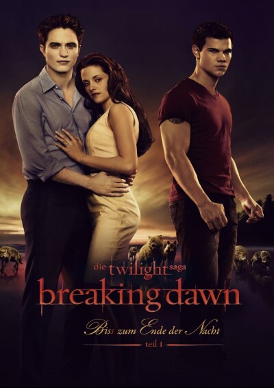 Filmplakat Breaking Dawn - Bis zum Ende der Nacht - Teil 1