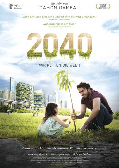 Filmplakat 2040 - Wir retten die Welt!
