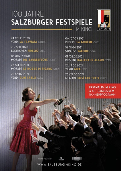 Filmplakat Salzburg im Kino 20/21: Puccini - La Bohème (2012)